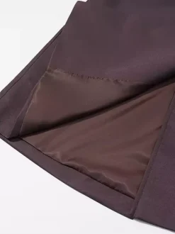 Oversized Trench Coat For Women - Chocolate Brown Chic Double Breasted Maxi Windbreaker - Spring Evening Out 2026