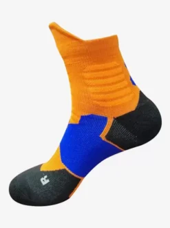 3 Pairs Sports Socks Adult And Children's Sweat-Absorbing Basketball Socks