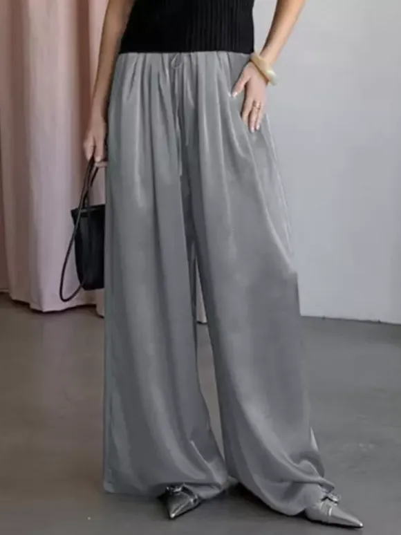 Pants Apricot Raised Waist Trousers