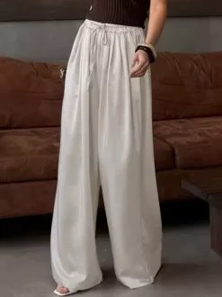 Pants Apricot Raised Waist Trousers
