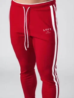 Pants For Men Casual Color Block Tapered Fit Sweatpants Dark Navy Sweatpants