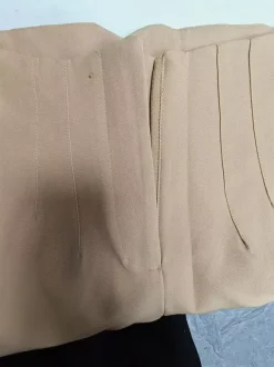 Pants Khaki Raised Waist Trousers
