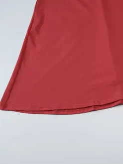 Party Dress Dresses Maxi Red Off-The-Shoulder Ruffles Chic Semi Formal Summer Dress