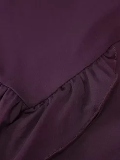 Party Dress Dresses Maxi Purple Strapless Pleated Sexy Semi Formal Summer Dress