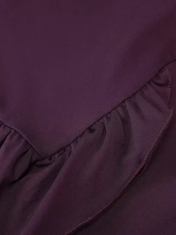 Party Dress Dresses Maxi Purple Strapless Pleated Sexy Semi Formal Summer Dress