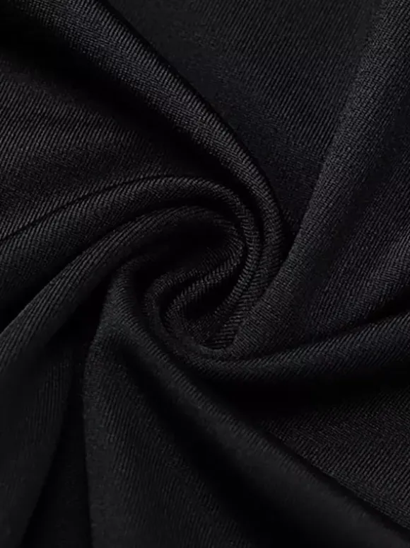 Party Dress Maxi Black Straps Neck Lace Backless Elegant Semi Formal Dress