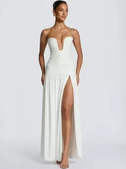 Party Dress Maxi Coffee Brown Halter Zipper Sleeveless Backless Elegant Semi Formal Dress