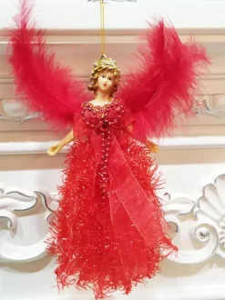 Party Supplies Polyester Lovely Fiber Christmas Holiday Christmas Children Decorations