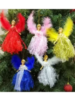 Party Supplies Polyester Lovely Fiber Christmas Holiday Christmas Children Decorations