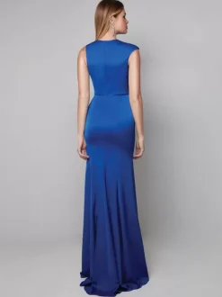 Party Dress For Mother Of The Bride V-Neck Short Sleeves Ball Gown Guest Dresses For Wedding