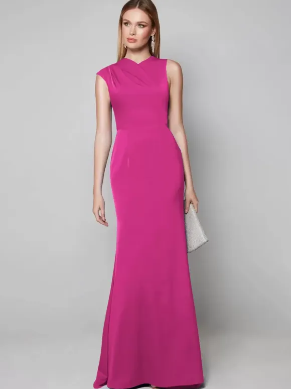 Party Dress For Mother Of The Bride V-Neck Short Sleeves Ball Gown Guest Dresses For Wedding