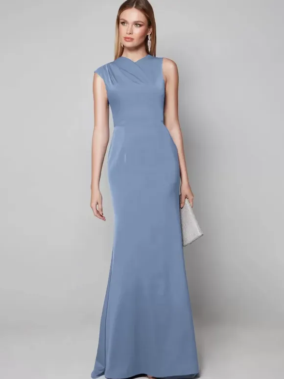 Party Dress For Mother Of The Bride V-Neck Short Sleeves Ball Gown Guest Dresses For Wedding