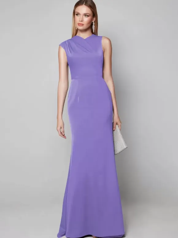 Party Dress For Mother Of The Bride V-Neck Short Sleeves Ball Gown Guest Dresses For Wedding