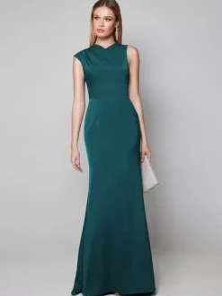 Party Dress For Mother Of The Bride V-Neck Short Sleeves Ball Gown Guest Dresses For Wedding