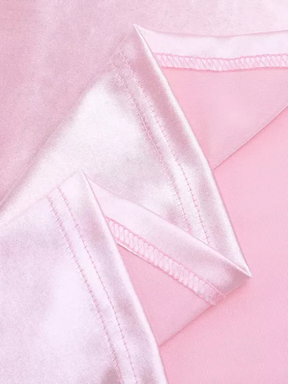 Pastel Pink Coquette Slip Dress For Women - Bow Front Midi Cami Gown - Spring Date Night Outfits 2026