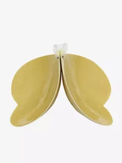 Pasties Ball Acrylic Triangle Buttons Pink Enhanced Strapless Push-Up Heart-Shaped Silicone Bra