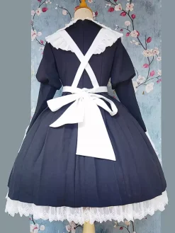 Pastoral Style Lolita Accessories Infanta White Polyester Fiber Apron Miscellaneous