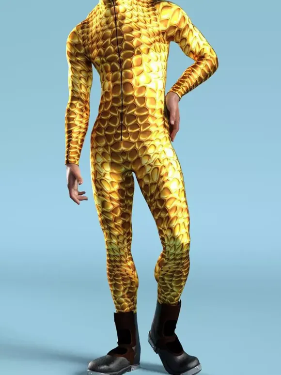 Patterned Zentai Suits Mechanical Cyber Armor Outfit Jumpsuit Cosplay Punk Bodysuit Steampunk Costume Party Shows Men Cool Zentai Suit