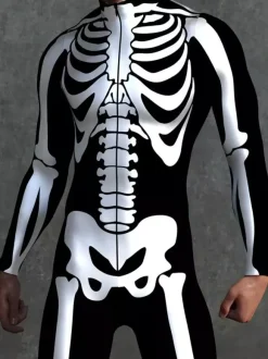 Patterned Zentai Suits Skeleton Bone Bodysuit 3D Printed Anatomical Tight Jumpsuit