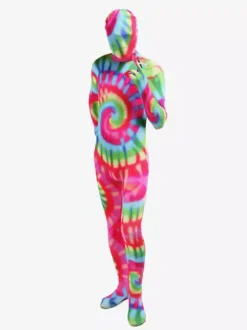 Patterned Zentai Suits Adult Zentai Suit Lycra Spandex Floral Printed Full Body Costumes