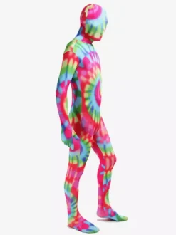 Patterned Zentai Suits Adult Zentai Suit Lycra Spandex Floral Printed Full Body Costumes