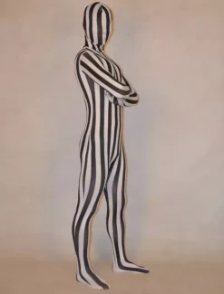 Patterned Zentai Suits Morph Suit Striped Zentai Suit Full Body Lycra Spandex Bodysuit