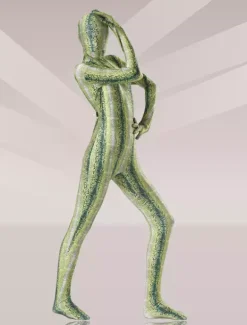 Patterned Zentai Suits Morph Suit Olive Green Python Print Lycra Spandex Fabric Zentai Suit Unisex Full Body Suit