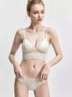2-Piece Set Lingerie Women Bra And Pantie Lace Underwear