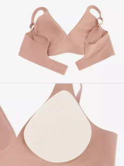 2-Piece Lingerie Light Apricot Bra Panty Sets