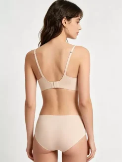 2-Piece Lingerie Light Apricot Bra Panty Sets