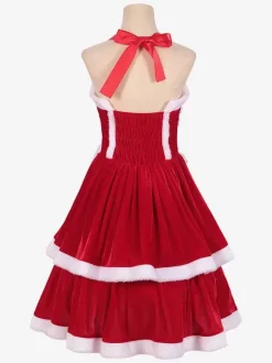 2-Pieces Santa Costumes Attractive Christmas Sets