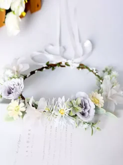 Pink Flowers Headpieces Wedding Hair Accessories For Bride
