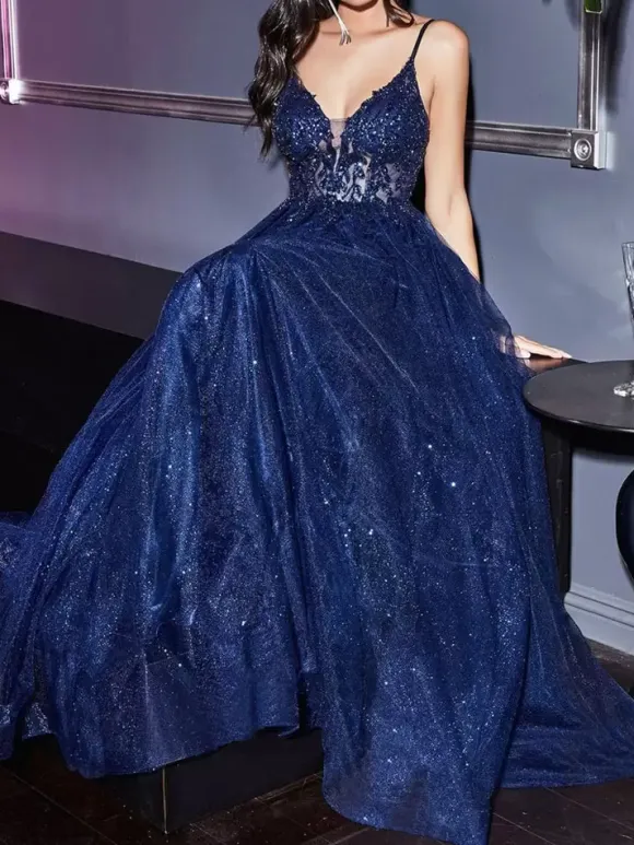 Pink Prom Dress 2026 A-Line V-Neck Sleeveless Polyester Floor-Length Lace Formal Party Dresses Wedding Guest Dresses