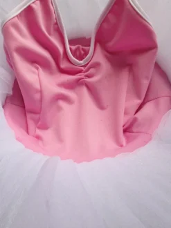 Pink Ballet Dress Tutu Ballerina Dress Straps Ballet Dance Costume