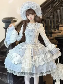 Pink Hime Lolita Dress Lace Ruffles JSK Short Sweet Lolita Dress