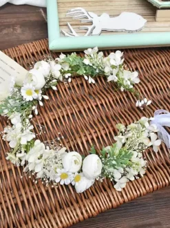 Pink Wedding Flowers Headpieces Bridal Hair Accessories