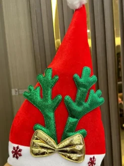 Plush Christmas Hat Santa Claus Snowman Hat Holiday Gift Christmas Ornament