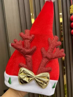 Plush Christmas Hat Santa Claus Snowman Hat Holiday Gift Christmas Ornament