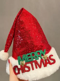 Plush Christmas Hat Santa Claus Snowman Hat Holiday Gift Christmas Ornament