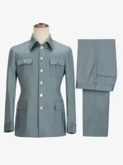 Plus Size Business Suit Groom and Groomsmen Wedding Banquet Dress Suit