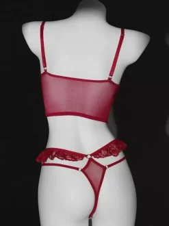 Plus Size Lingerie Lace 2-Piece Sets