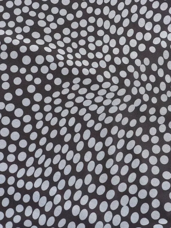 Polka Dot Mesh Women Maxi Dress - Retro Square Neck Long Sleeve Bodycon - French Chic Spring Vacation 2026
