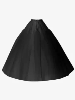 Polyester Lolita Petticoats Tiered White Lolita Underskirt