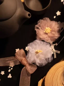 Pre SaleSweet Lolita Socks Black Flowers Accessory Polyester Lace Lolita Accessories
