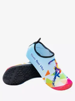 Printed Beach Socks With Non-Slip Bottom For Women 2026