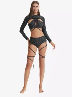 Printed Bodysuit Halloween Cosplay Costume Halloween Holiday Catsuits & Zentai