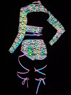Printed Bodysuit Halloween Cosplay Costume Halloween Holiday Catsuits & Zentai