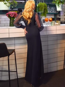 Prom Cocktail Dress Fashion Mermaid Ankle-Length V-Neck