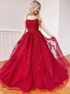 Prom Dress 2026 Lavender A-Line V-Neck Sleeveless Lace-Up Backless Criss-Cross Long Lace Party Dresses Wedding Guest Dresses Free Customization