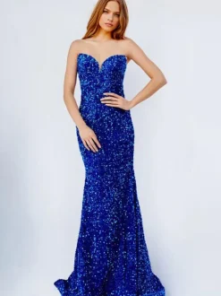 Prom Dress 2026 Mermaid V-Neck Sequined Sleeveless Party Dresses Free Customization